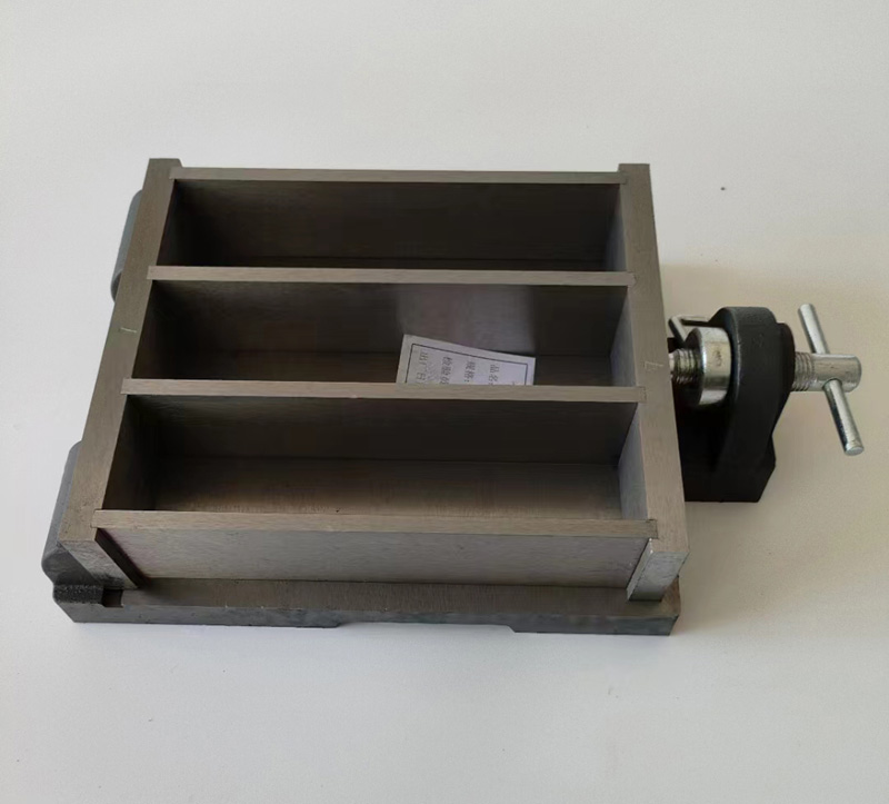 Steel Three Gang Concrete Cement Prism Test Molds