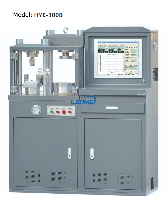 300KN /10KN Compression Flexural Testing Cement Compressive Strength Machine