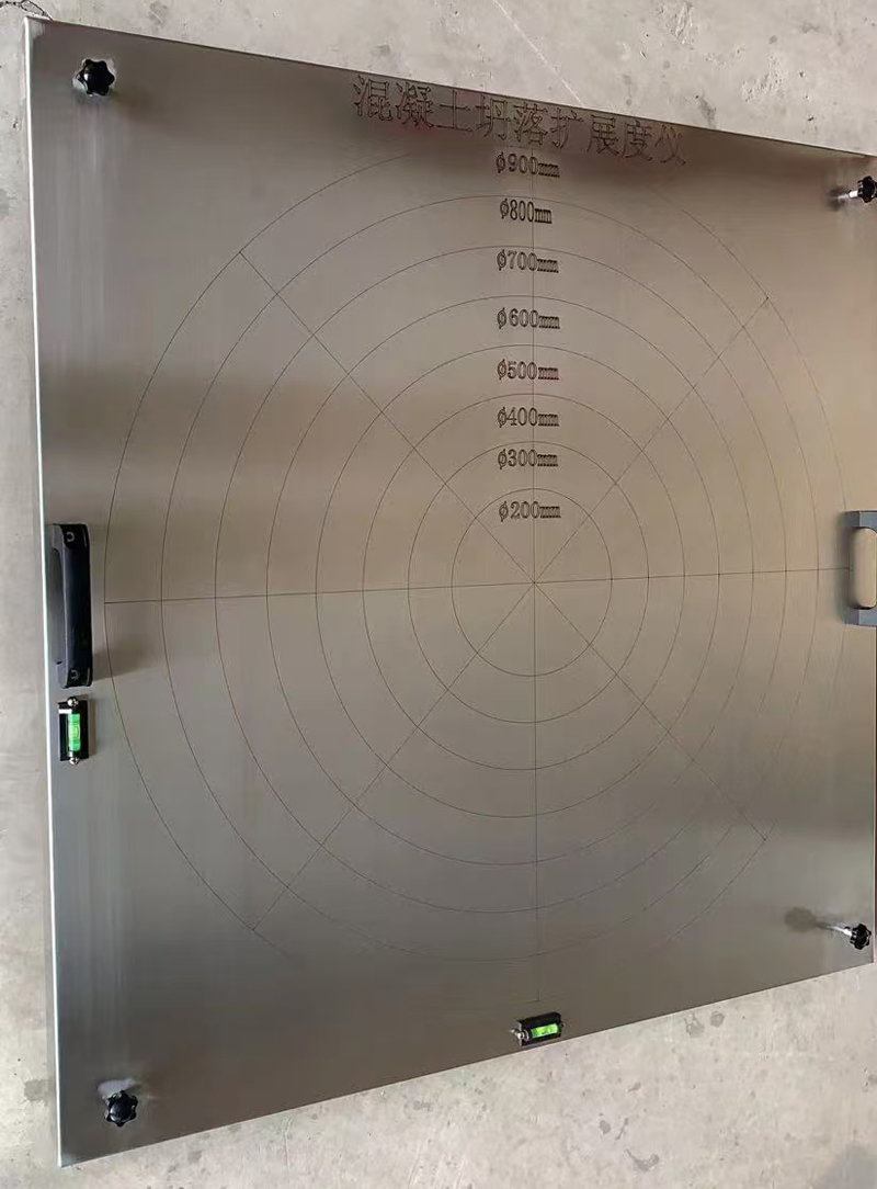 Concrete Cement Self Compacting Slump Flow Test Apparatus