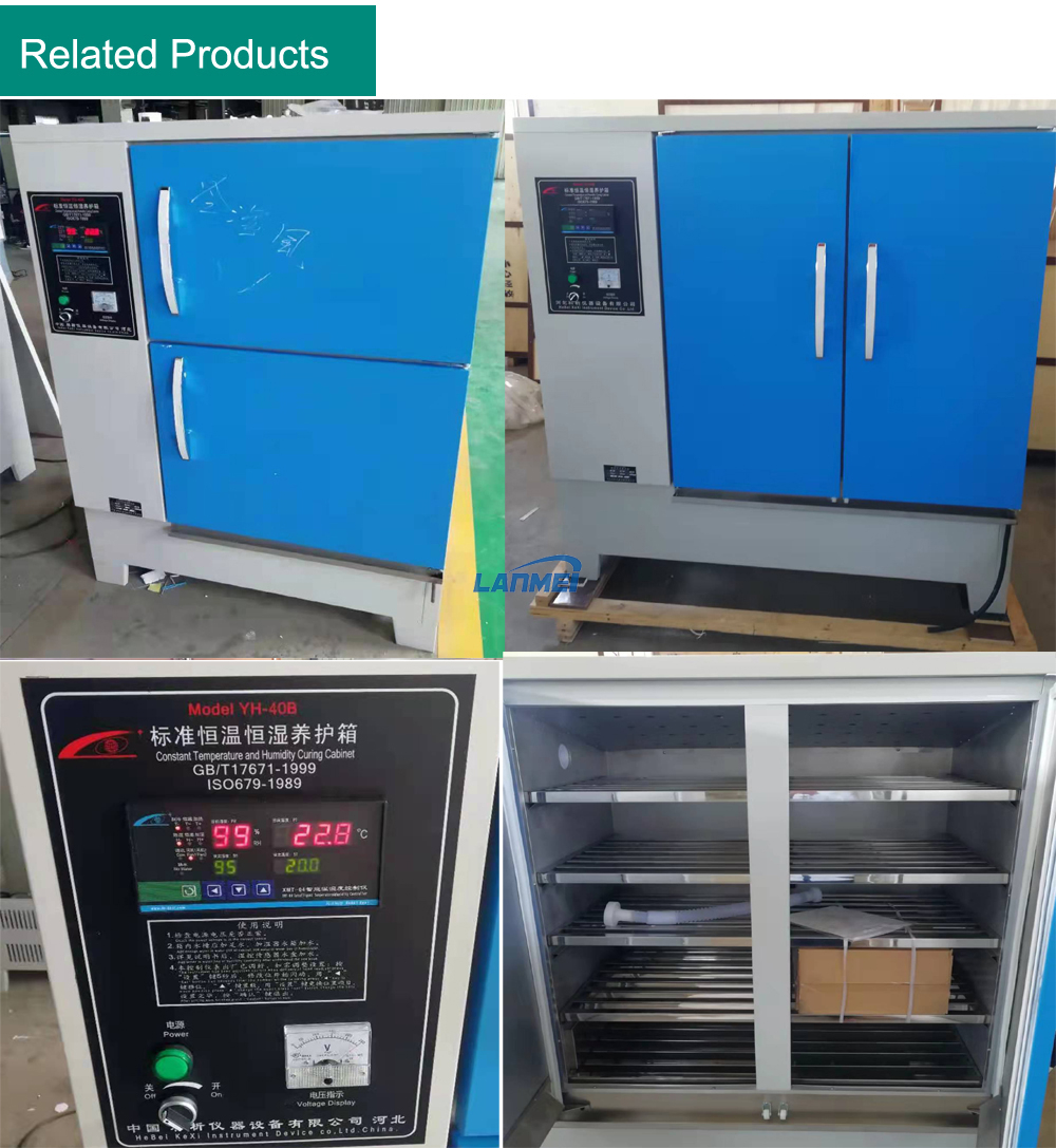 Lab Standard Concrete Cement Curing Chamber