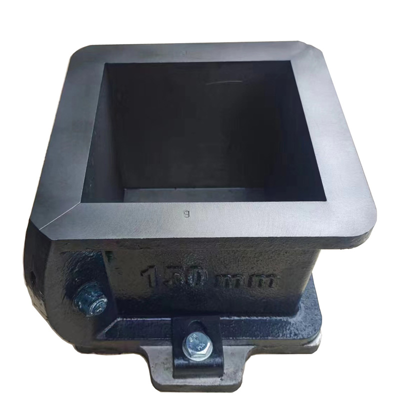 CAST IRON CUBE MOULD